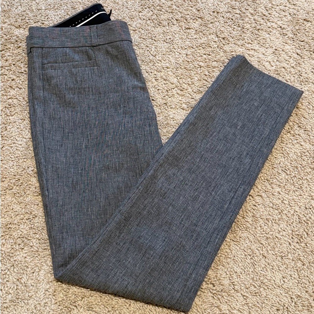 Banana Republic Sloan Women’s Dress Pants Trousers Gray Size 2 Long